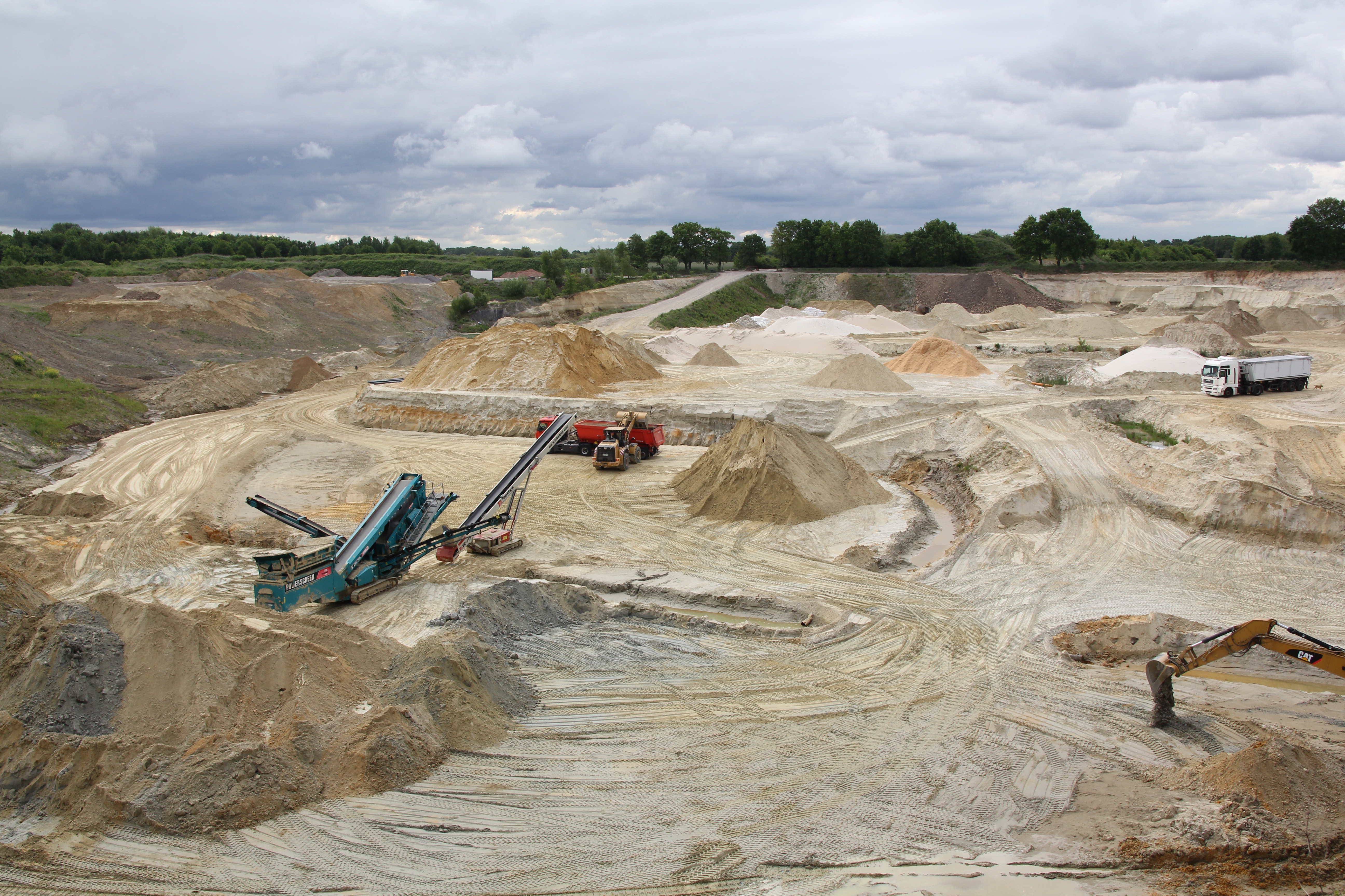 Hier wird Kirchhellener Sand abgebaut. Guido Krisam