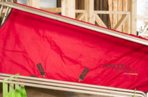 Rote Paddockdecke