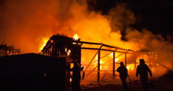 Betriebsversicherung: Brand wegen falscher Heulagerung Brand