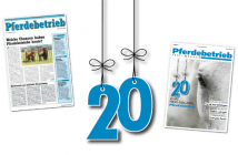 Glückwünsche ans Profi-Magazin: 20 Jahre Pferdebetrieb