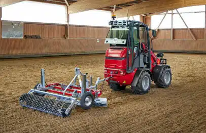 vollelektrischer Weidemann Hoftrac 1190e