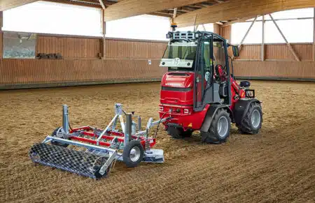 vollelektrischer Weidemann Hoftrac 1190e